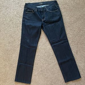 7 For All Mankind Gold Digger, Dark Wash. Size 29